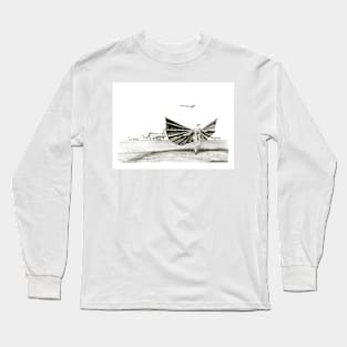 man with wings Long Sleeve T-Shirt